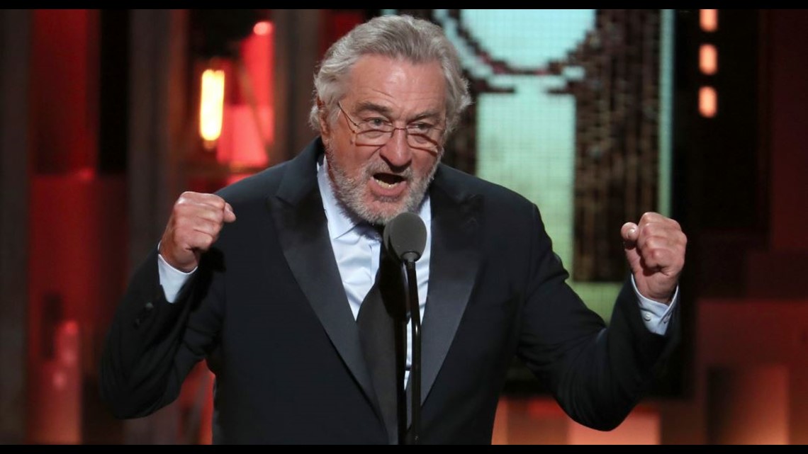 Robert De Niro bleeped at Tony Awards for Trump Fbomb