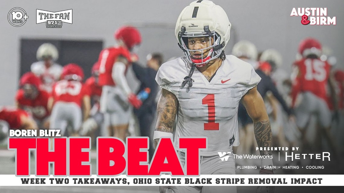 The Beat: Analyzing impact of early black-stripe removals at Ohio State, Week Two takeaways