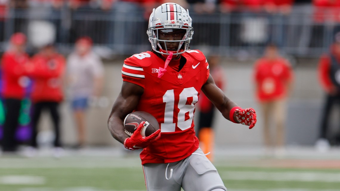 Marvin Harrison Jr. Named Big Ten Co-Offensive Player of the Week