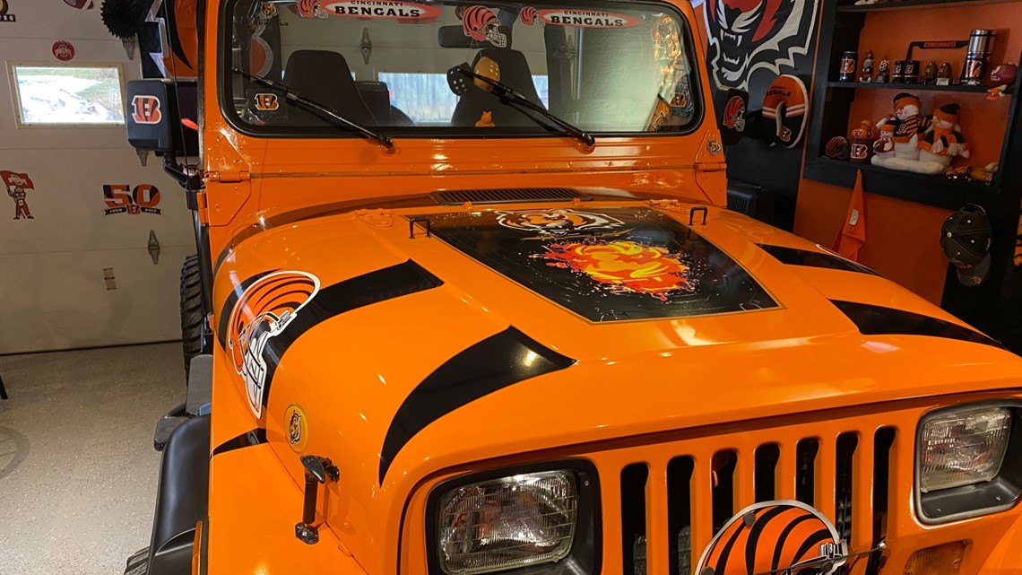 WHO DEY: Local fans show us their 'Bengals Caves'