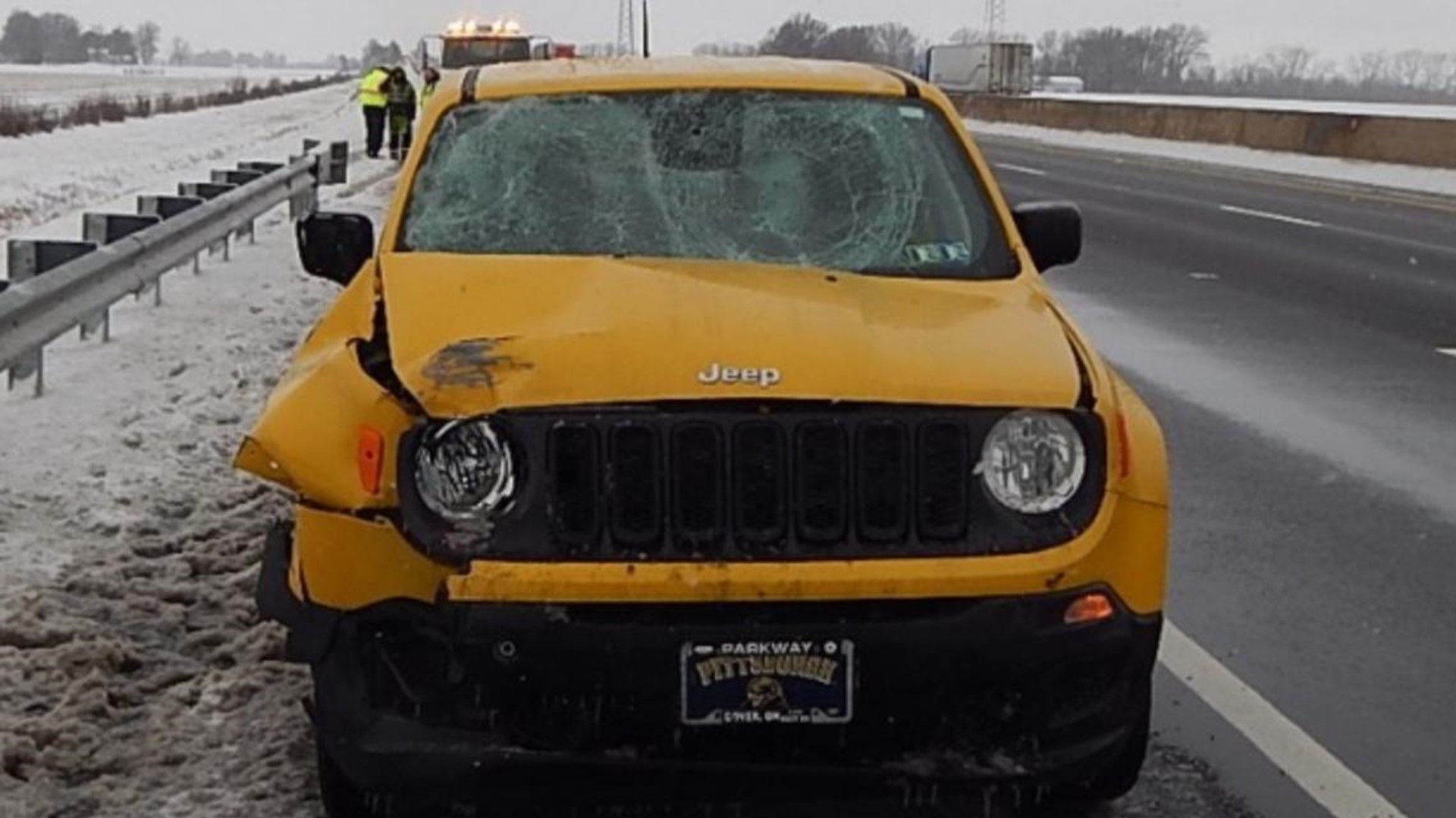 Ohio Turnpike fires driver responsible for damaging more than 50 cars