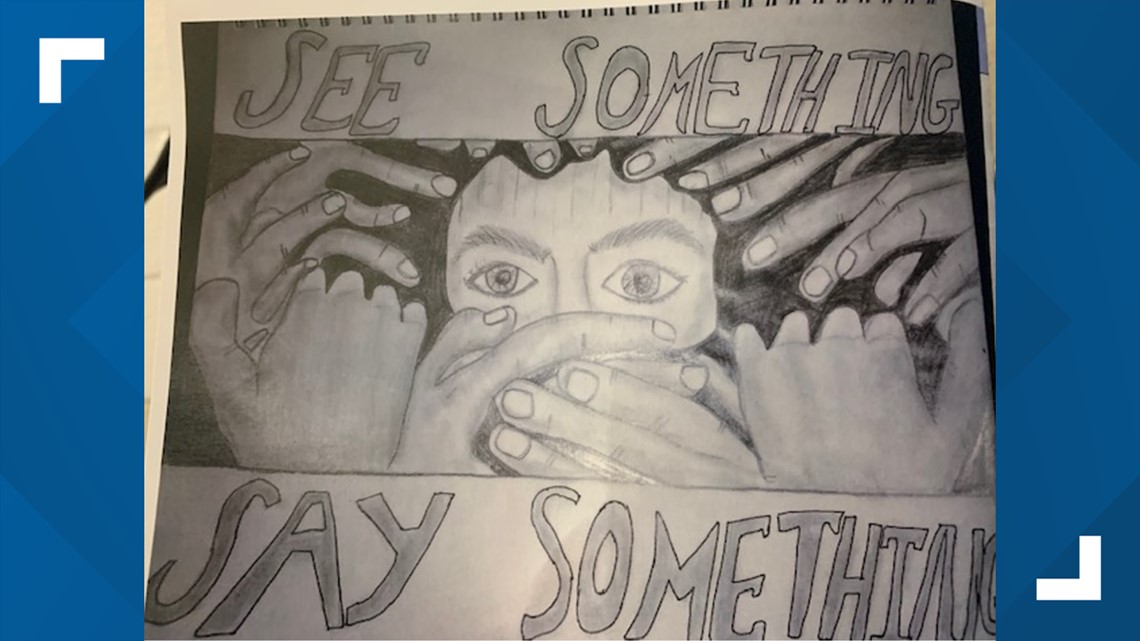 Columbus freshman creates mural to promote safety - Vimarsana News