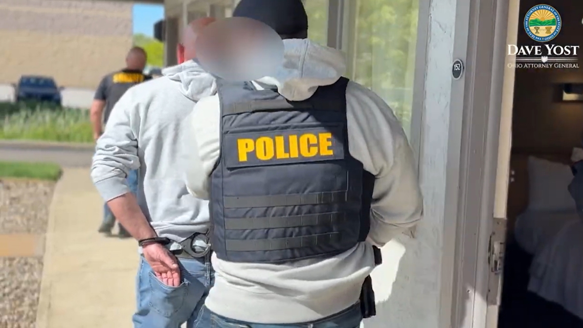 The bust, called "Operation Spring Cleaning," included the execution of search warrants at four central Ohio massage parlors.