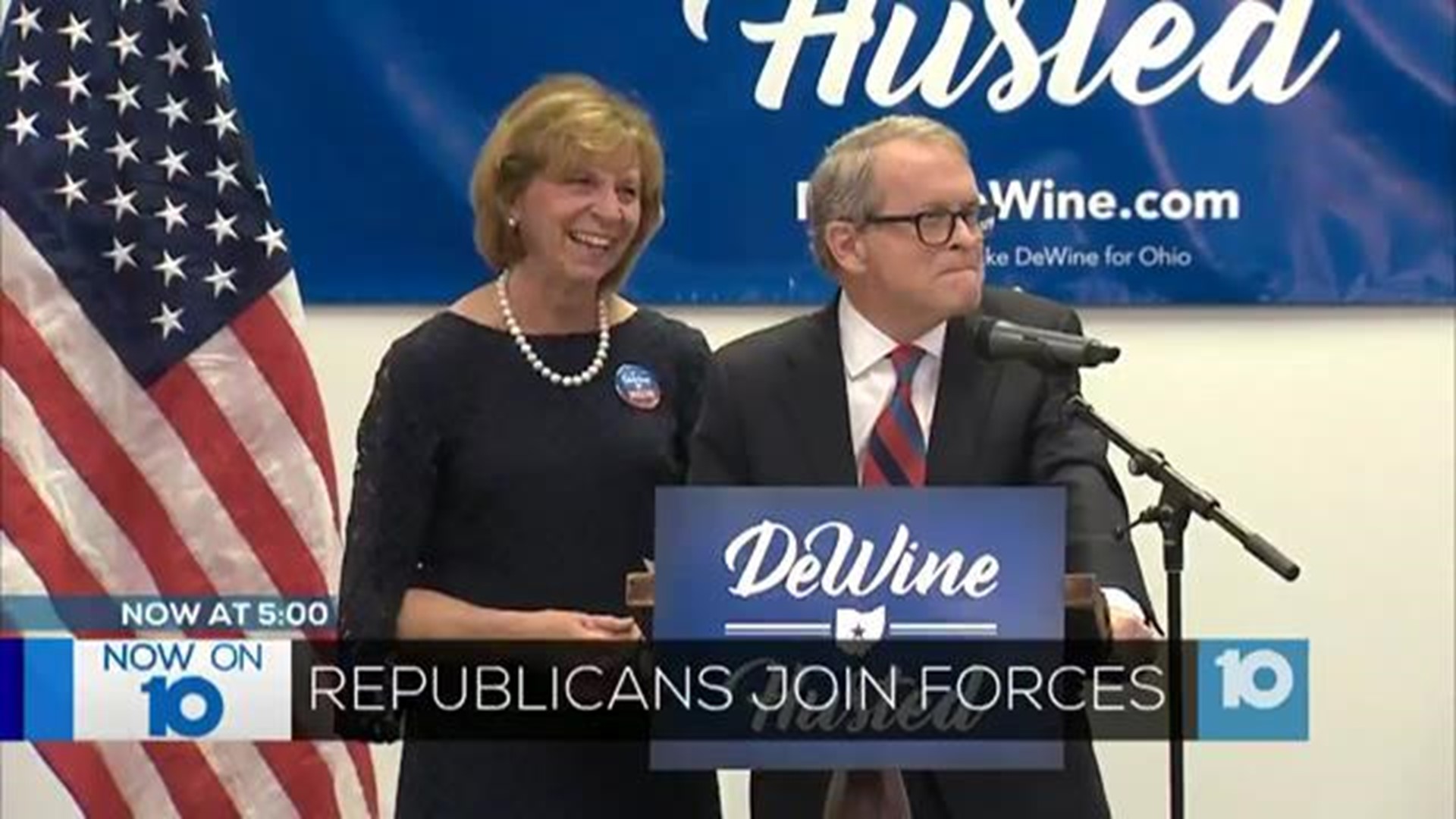 DeWine, Husted join forces in run for Ohio governor