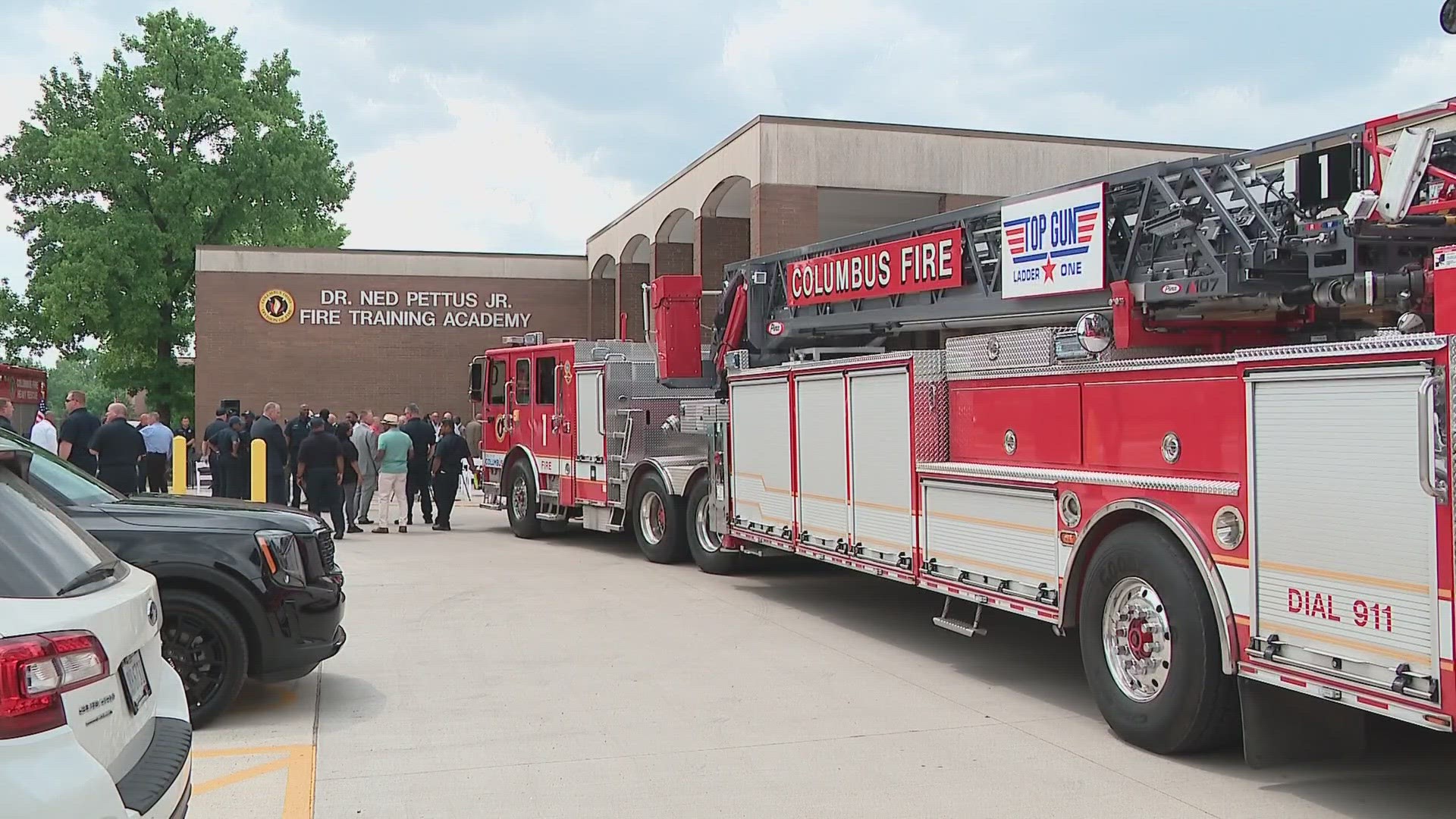 The academy is now known as the Dr. Ned Pettus Jr. Fire Training Academy.