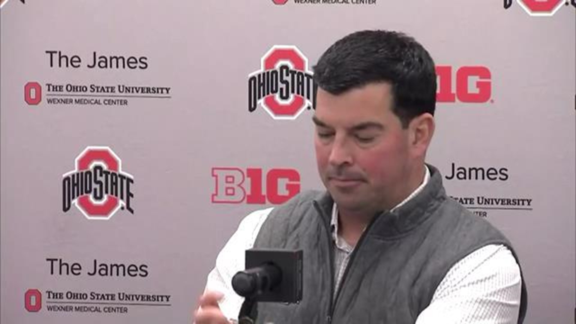 Ryan Day | Ohio State finishes No. 2 in CFP poll