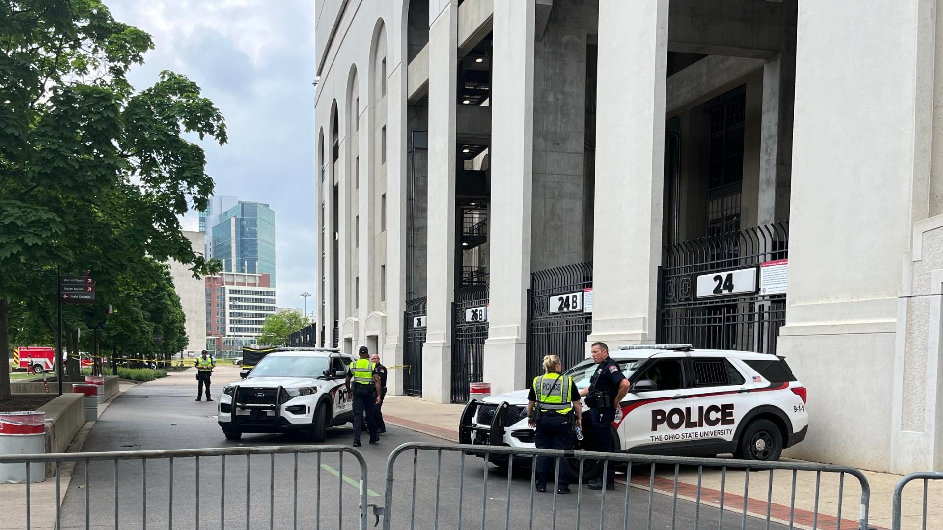 1 dead after falling at Ohio Stadium