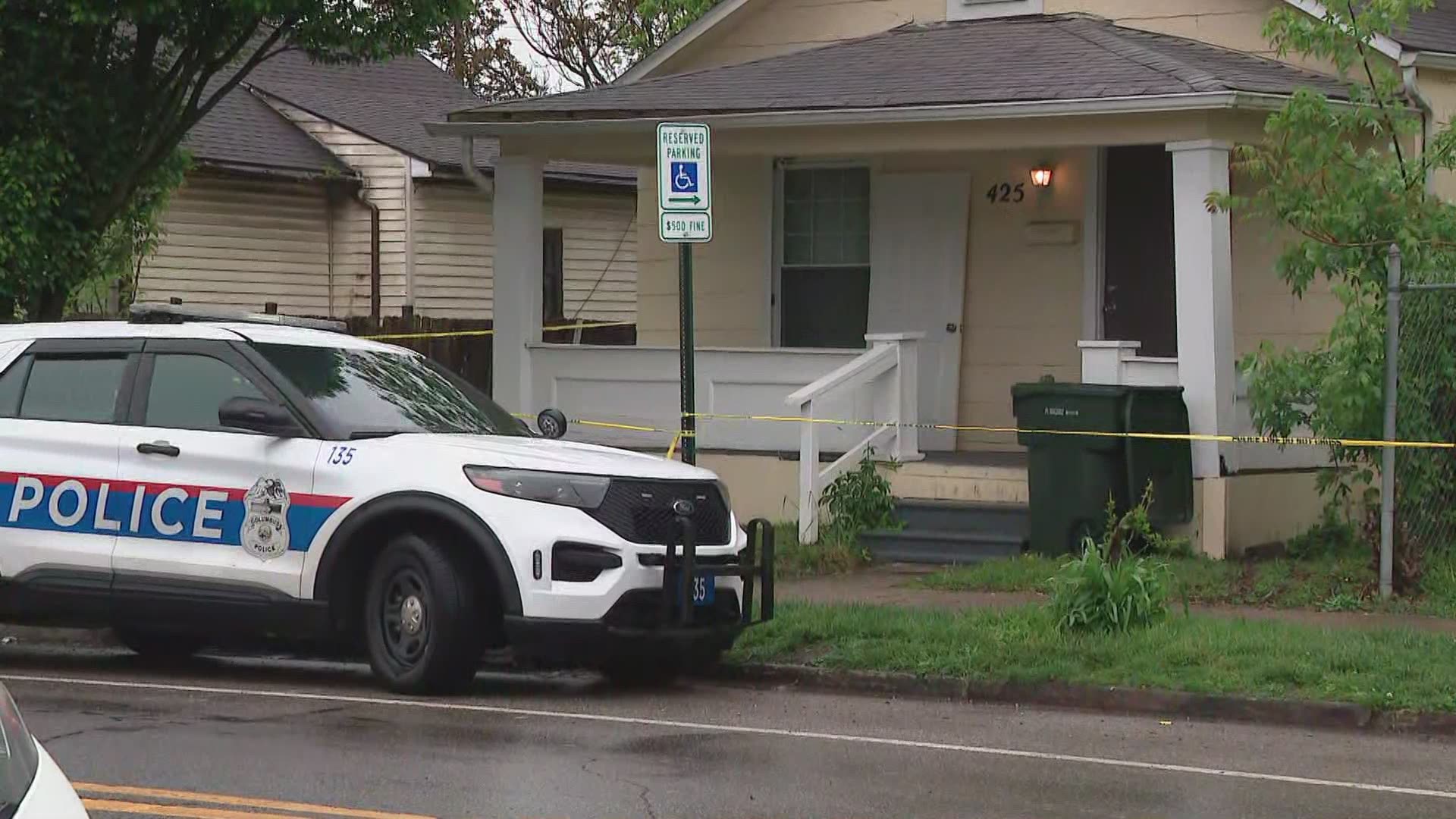 Two people were found inside with apparent gunshot wounds.