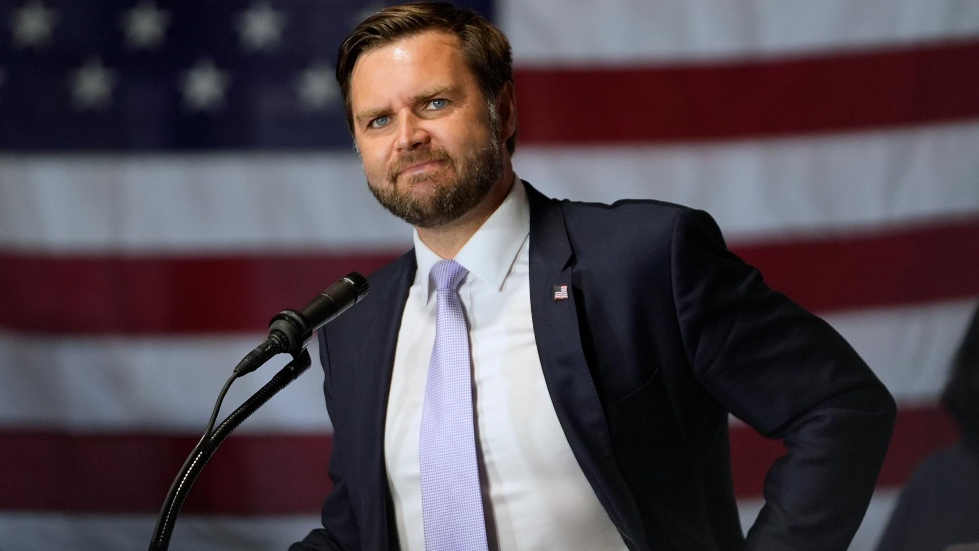 Republican Vice Presidential candidate JD Vance voted in Cincinnati this morning.