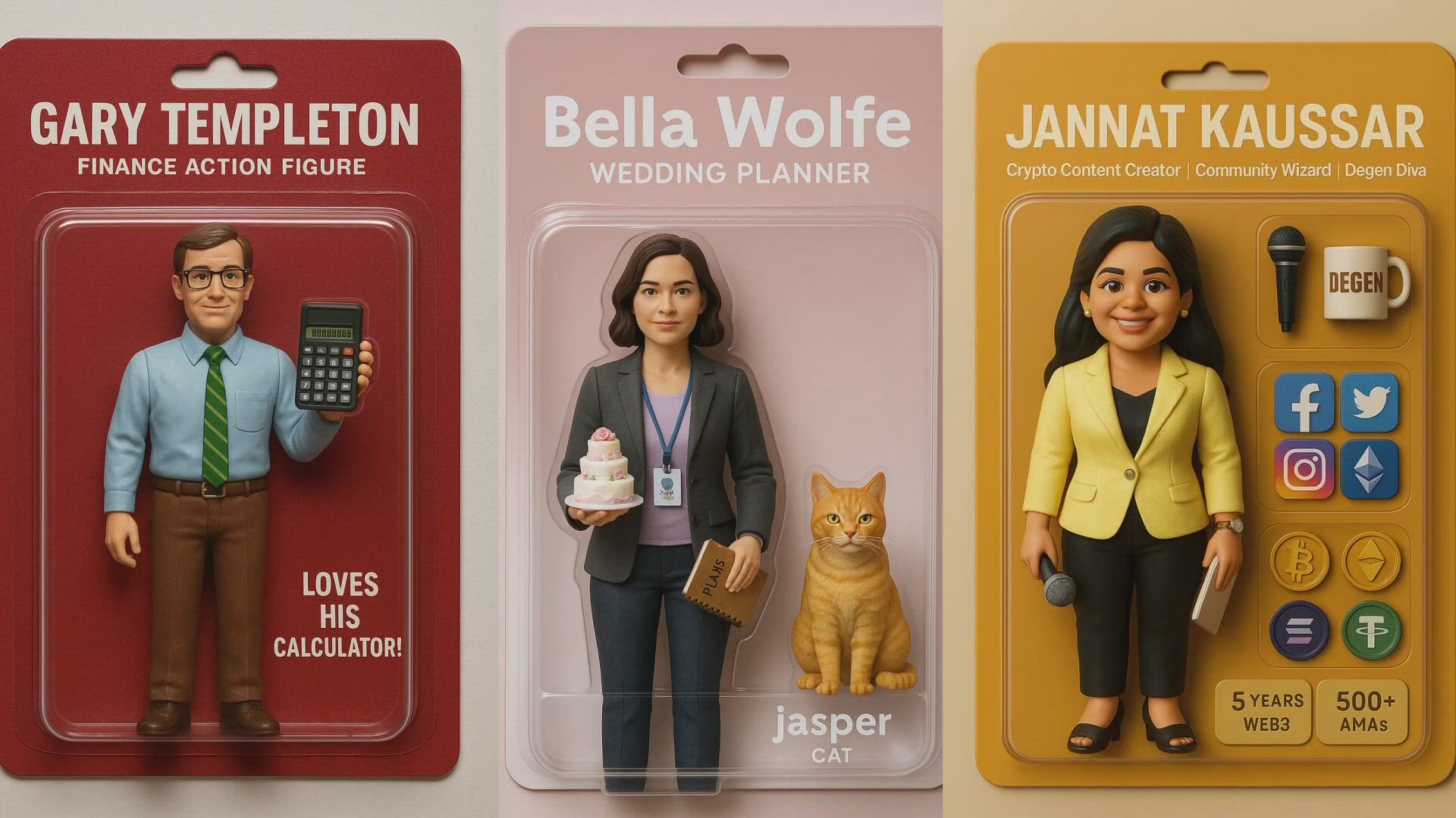 Example of AI-generated doll or action figure