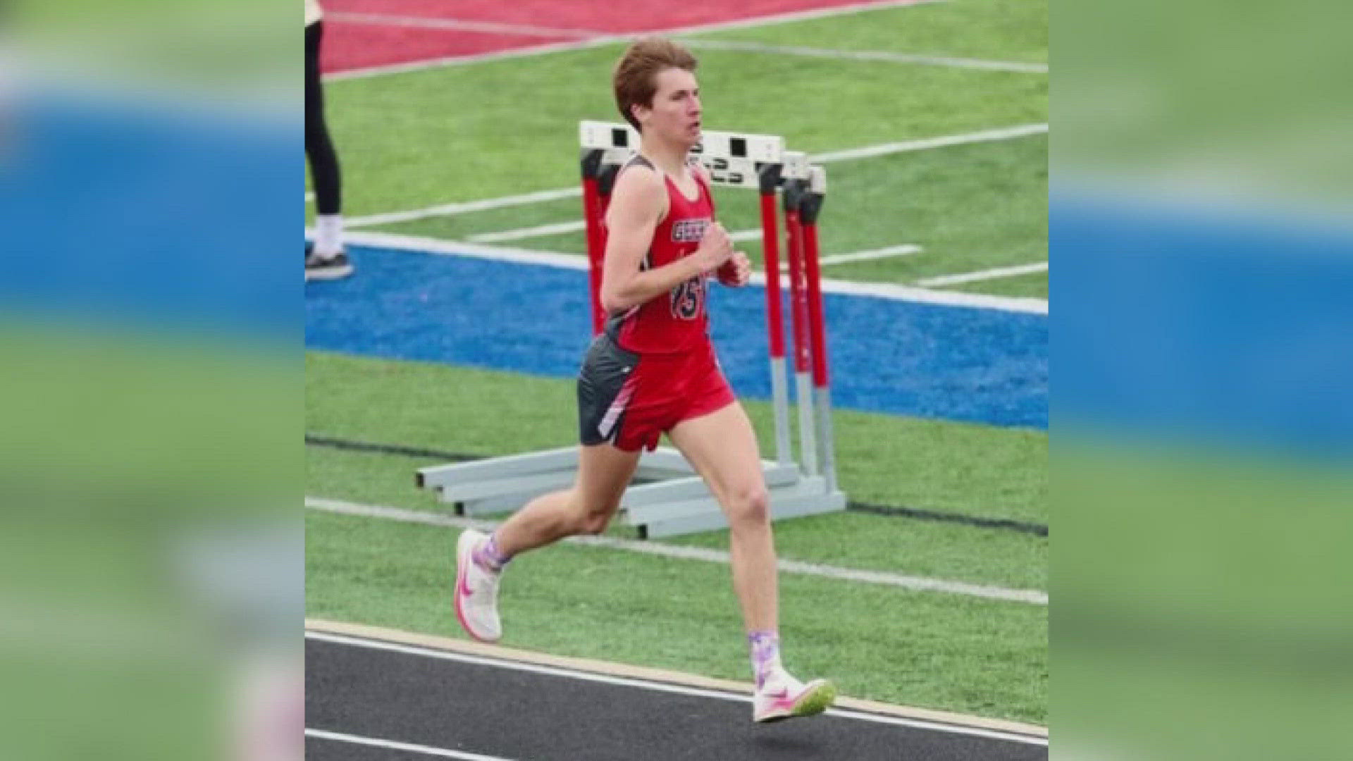 This week's 10TV Athlete of the Week is Sheridan High School cross-country runner Tate Ruthers.