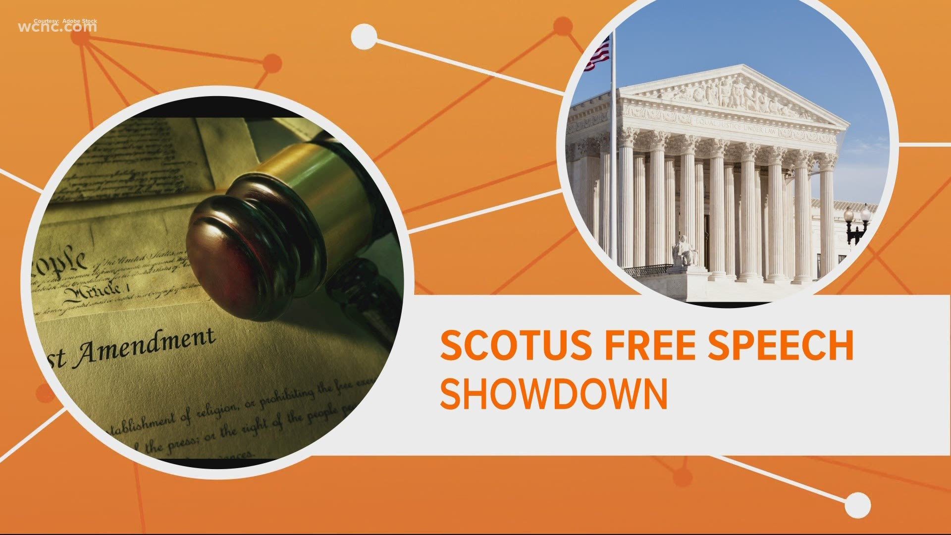 Could a potentially major Supreme Court case give schools more say in students' speech off campus? Ben Thompson helps you Connect The Dots.