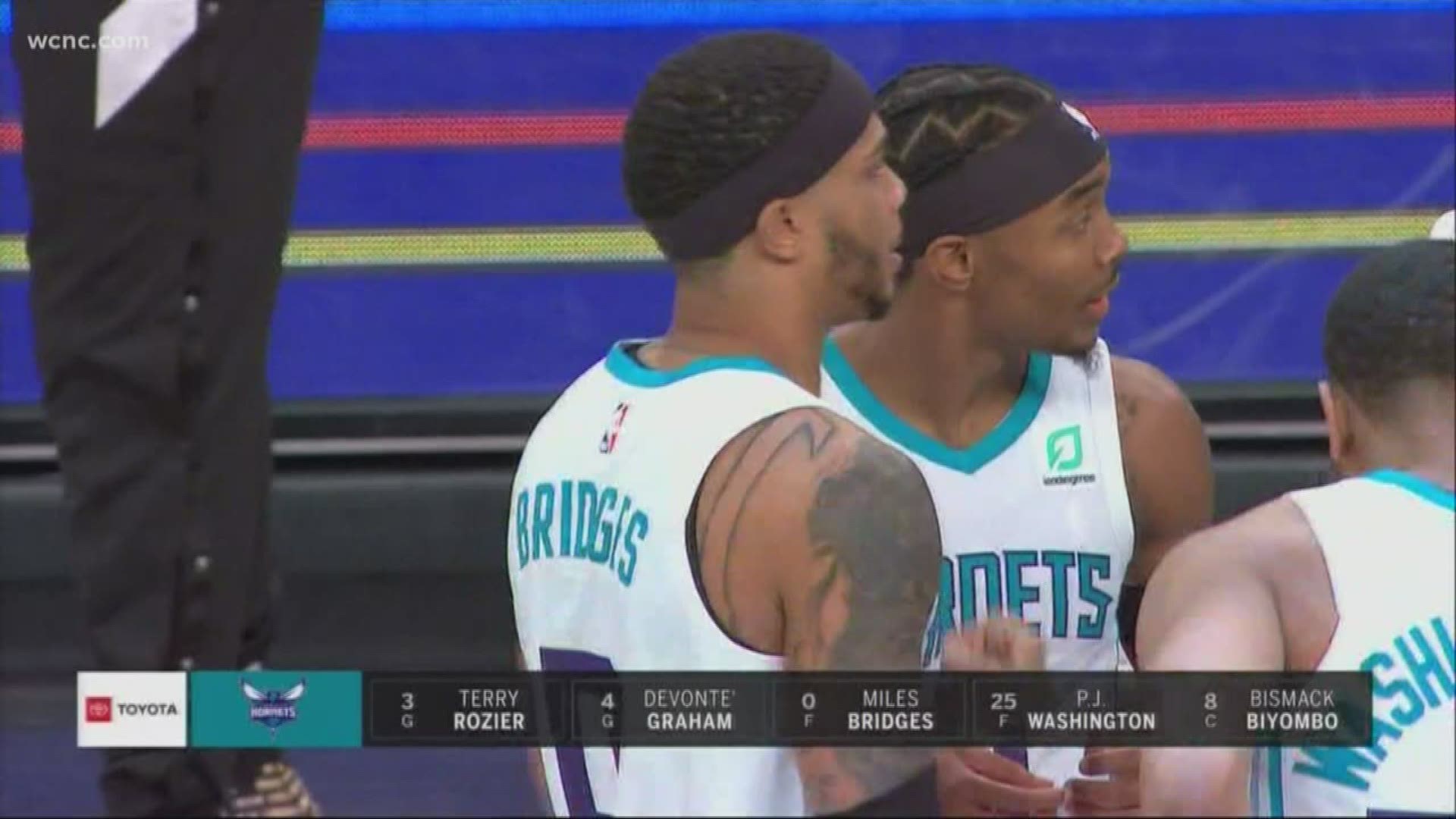 It’s the first time in franchise history that Charlotte has three players in the NBA Rising Stars game.