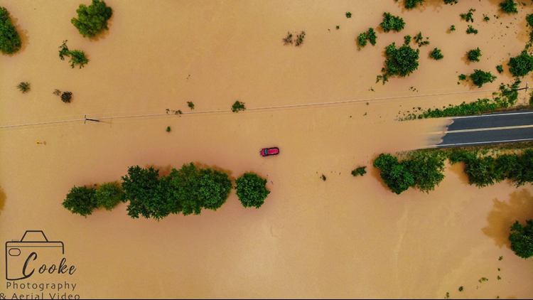 Heavy Rain Widespread Flooding Lead To States Of Emergency