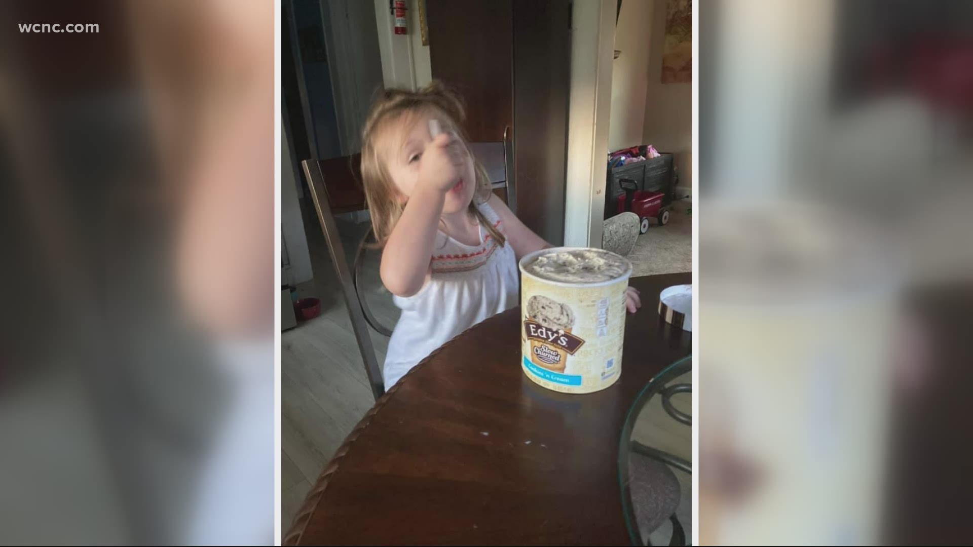 Riley's 'pa pa' died back in April from COVID-19, but her mom said her young daughter still couldn't grasp the concept that he couldn't get her ice cream.