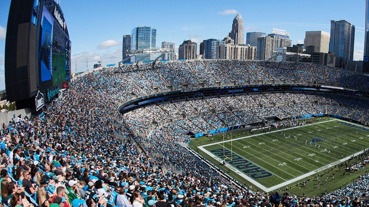 Renovations debut at Bank of America Stadium