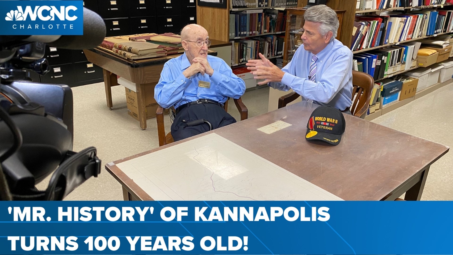 Known as "Mr. History," Norris Dearmon knows a thing or two about Kannapolis. And he should, having spent most of his 99 years in the once booming textile town.