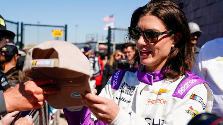 Katherine Legge becomes 17th woman to race in the NASCAR Cup Series