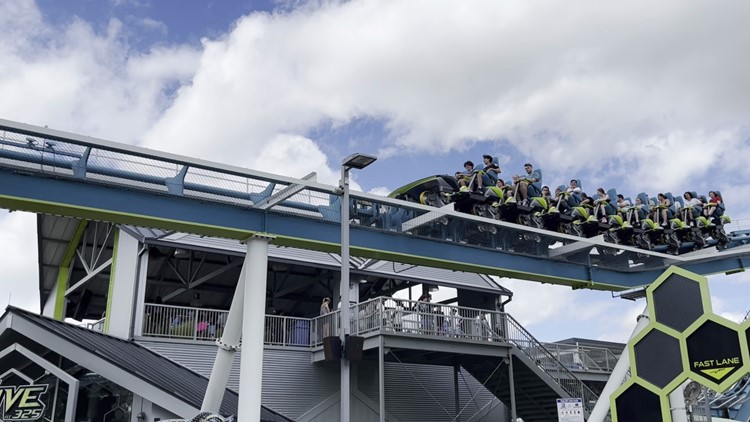 Amusement park in North Carolina reopens ride after crack was found Amusement park in North Carolina reopens ride after crack was found