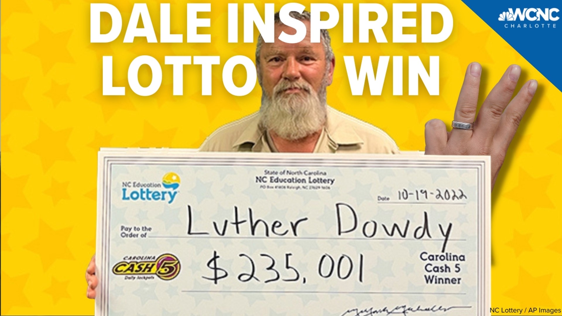 NC man buys lottery tickets for Dale Earnhardt and wins | wthr.com