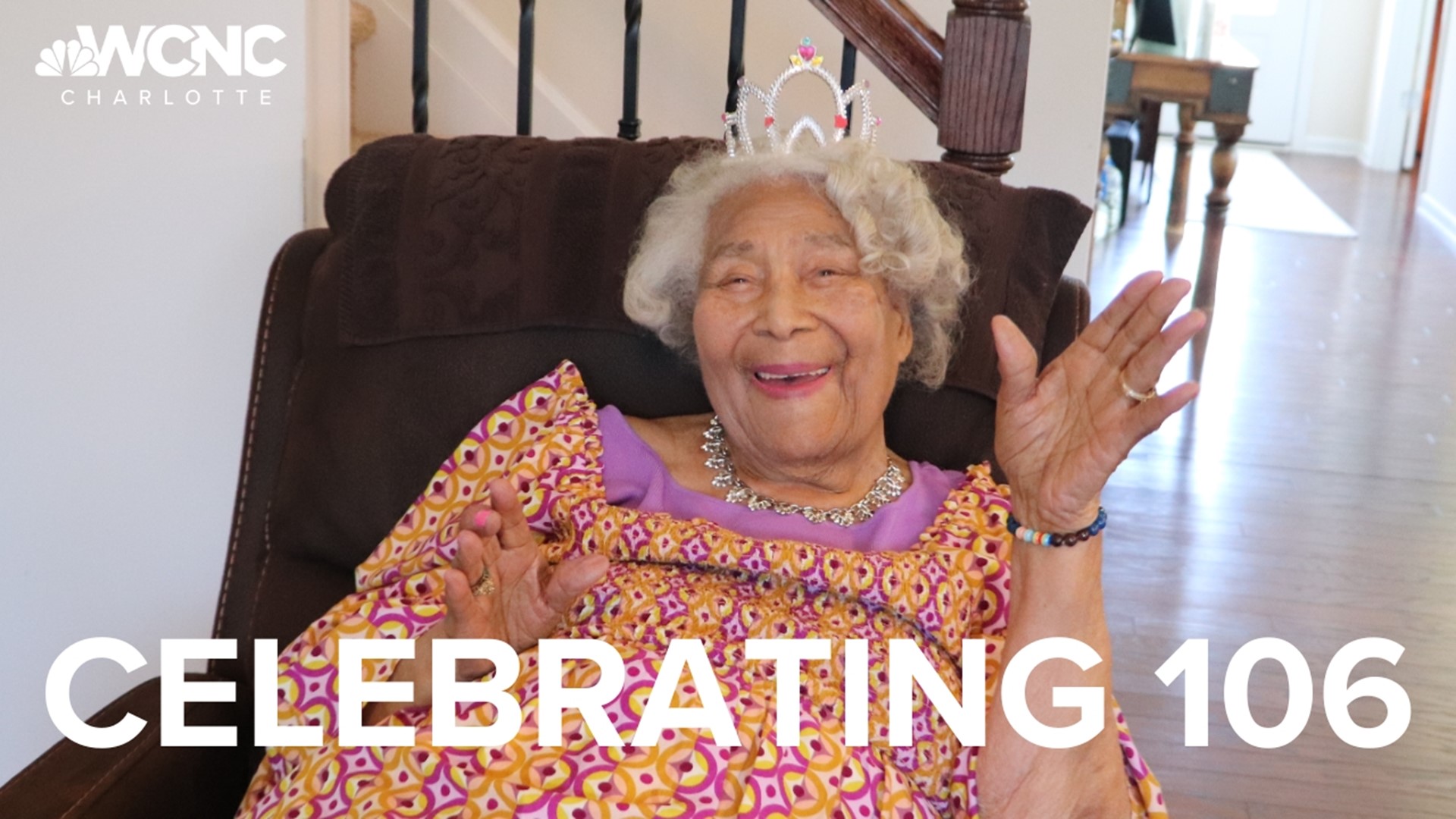 Ms. Gussie will be celebrating with friends and family as she turns 106 today. She grew up in Greenville, South Carolina.