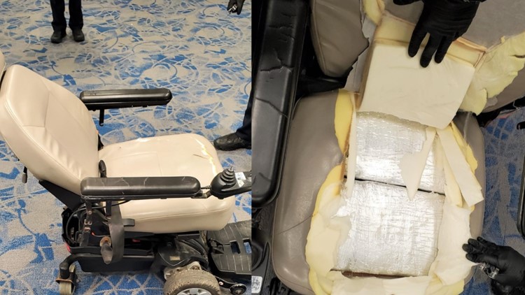 Man tries to go through Charlotte Douglas with 23 pounds of cocaine hidden in wheelchair