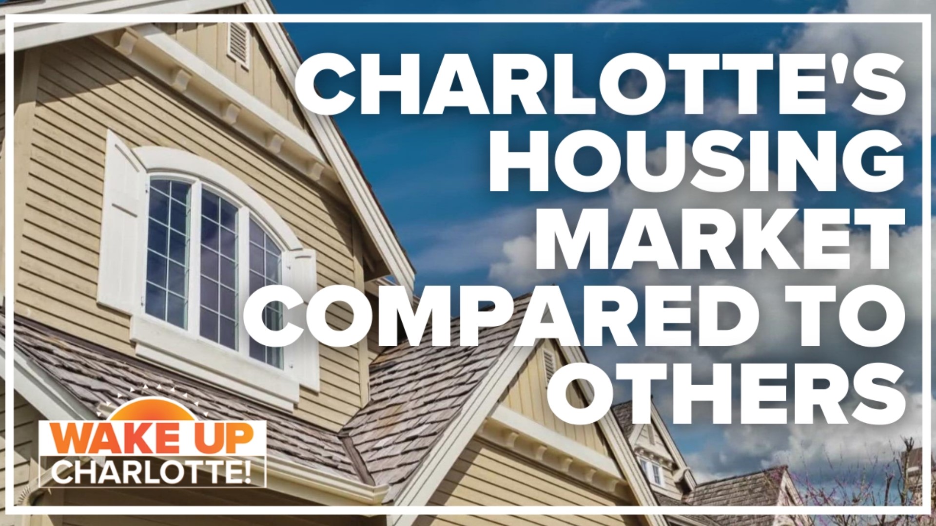 With the market still on fire, how does Charlotte's home inventory compare to other cities across the country?