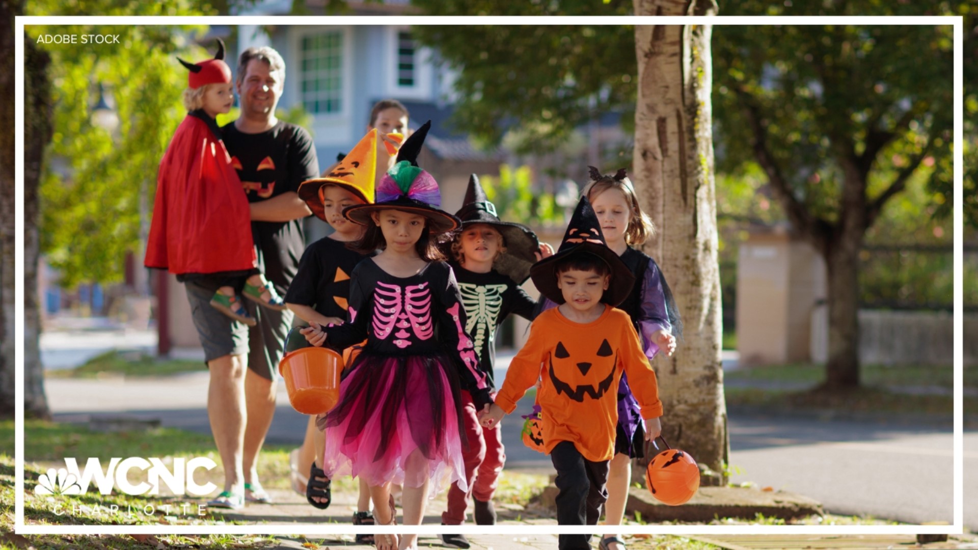 Now, trick-or-treating is big business. But where did the tradition start? Let's connect the dots.