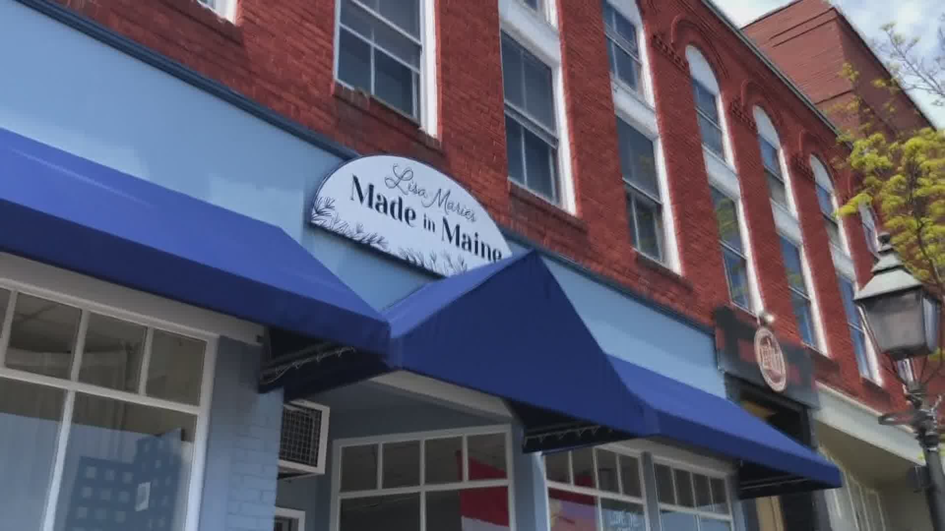 Made In Maine gift shop in Bath reopens amid coronavirus, COVID-19 pandemic