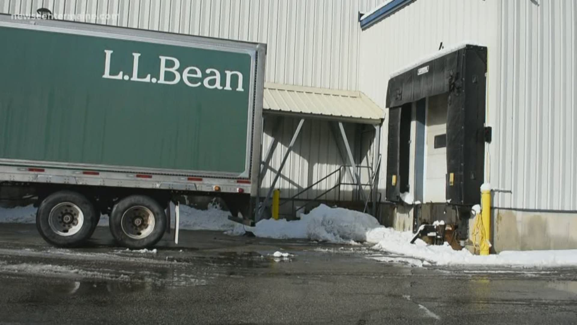L.L. Bean is using its distribution center to pack food for pantries across the state during the coronavirus pandemic.