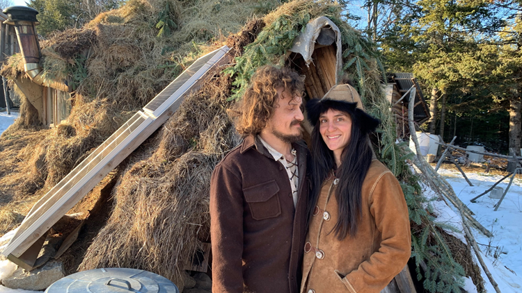 Maine couple lives off the land, teaches others through their primitive-skills school