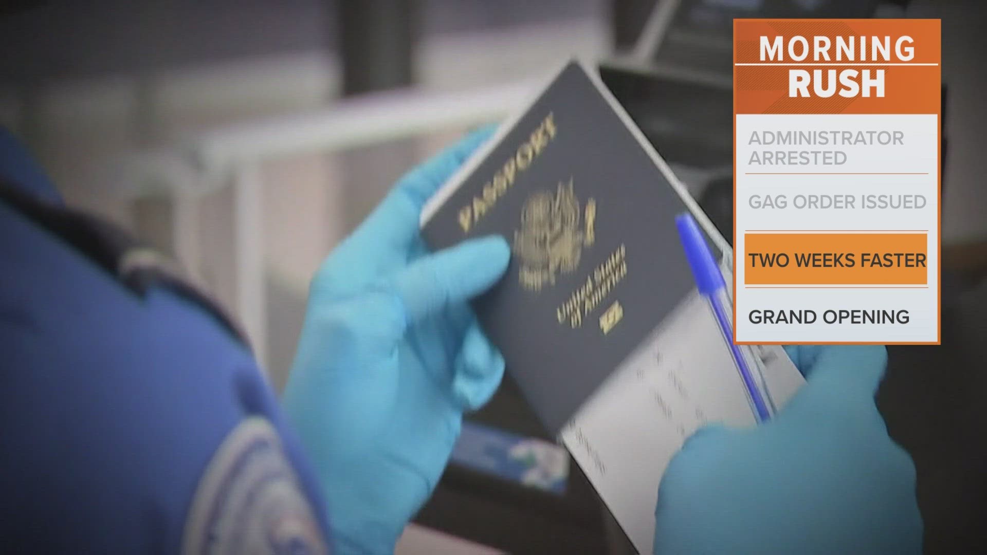 The Department of State says passport applications are being processed in 8-11 weeks. Earlier this year, it took 10-13 weeks.