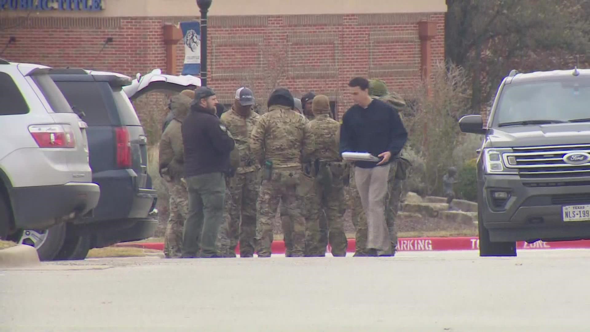 Van Duyne represents the area of North Texas where the hostage situation is ongoing.