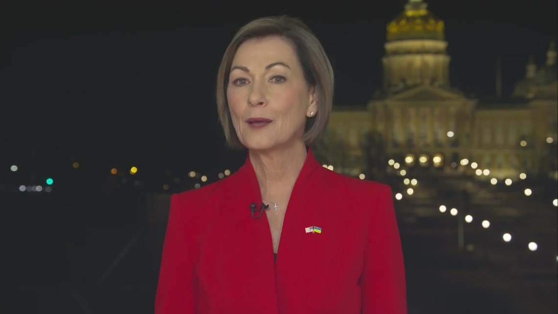 Iowa Gov. Kim Reynolds delivers GOP response to State of the Union