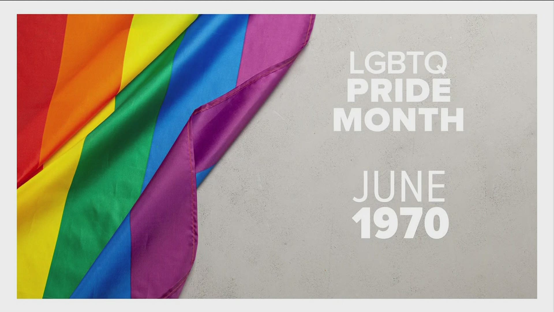 LGBTQ Pride Month started in June 1970, commemorating the first anniversary of the Stonewall uprising in New York City.