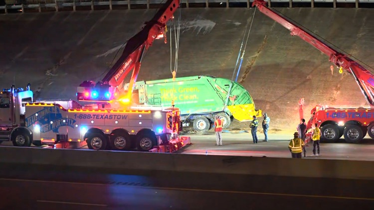US 287 partially reopens after fatal garbage truck crash damages bridge, officials say