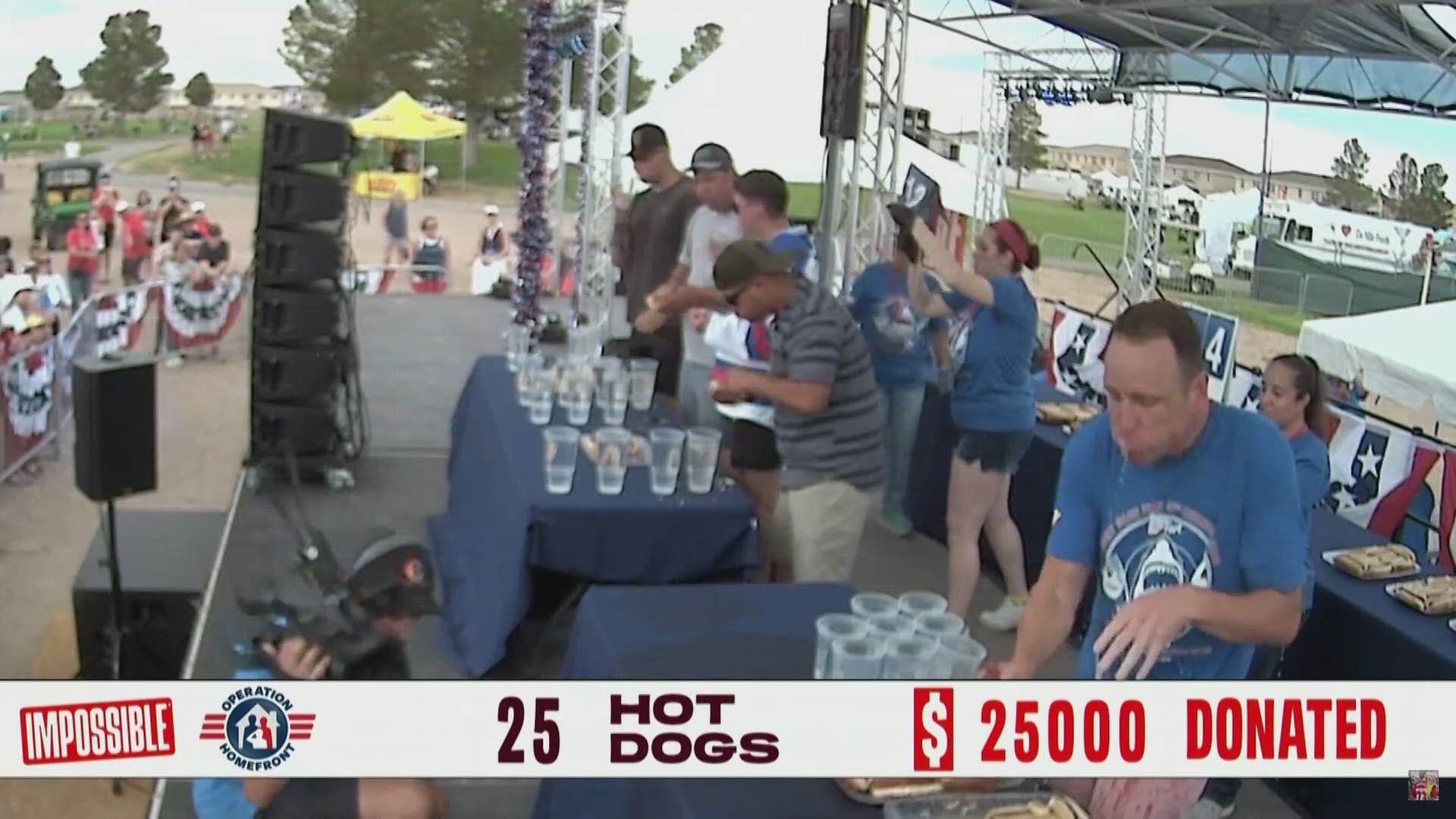 Joey Chestnut wins El Paso hot dog eating contest July 4