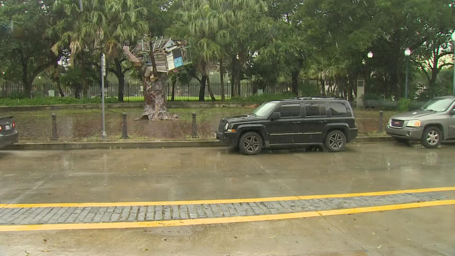 WFAA's Jobin Panicker is reporting from Louisiana.