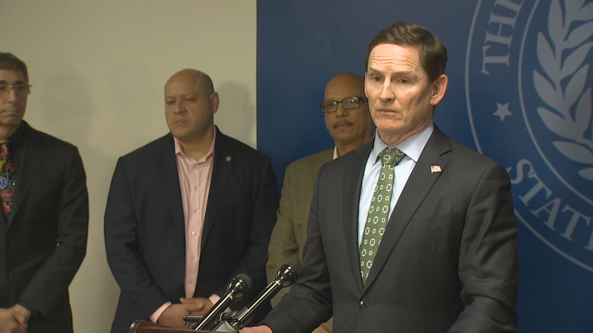 "There is simply not in Dallas County and anywhere in America, there are not enough tests," Judge Clay Jenkins said in a press conference Thursday night.