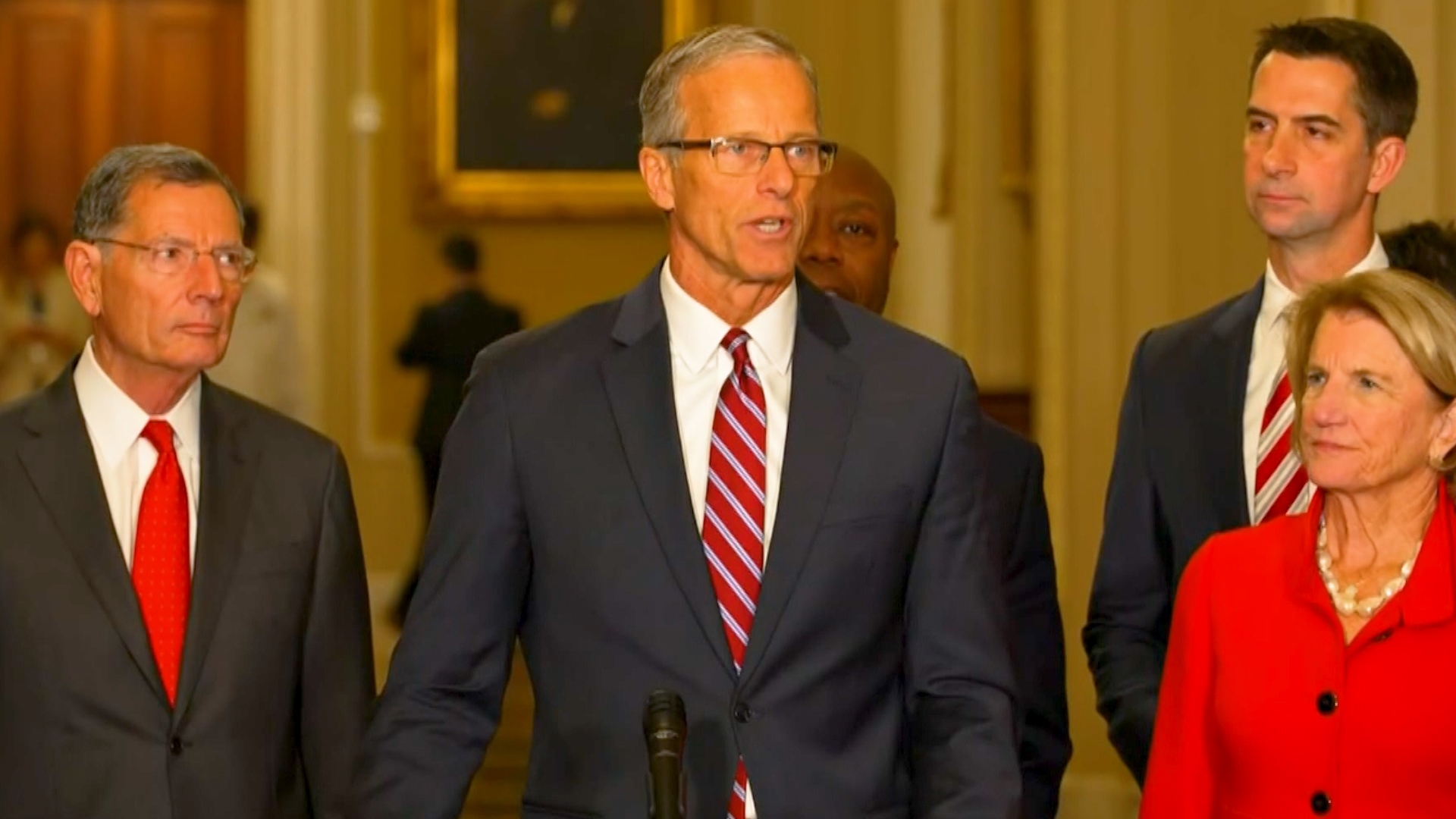 Republicans are replacing McConnell, the longest serving Senate party leader, as they prepare to take majority control in the Senate.