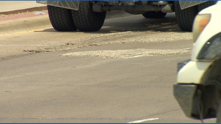 Concrete spillage on Bonnie View Road prompts safety concerns from Dallas residents