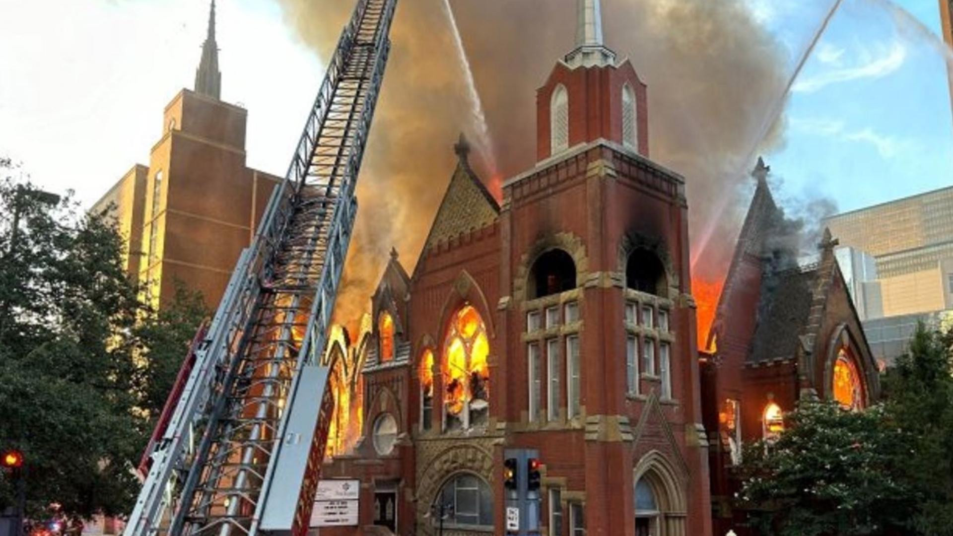 Downtown Dallas church fire: The latest updates | wnep.com