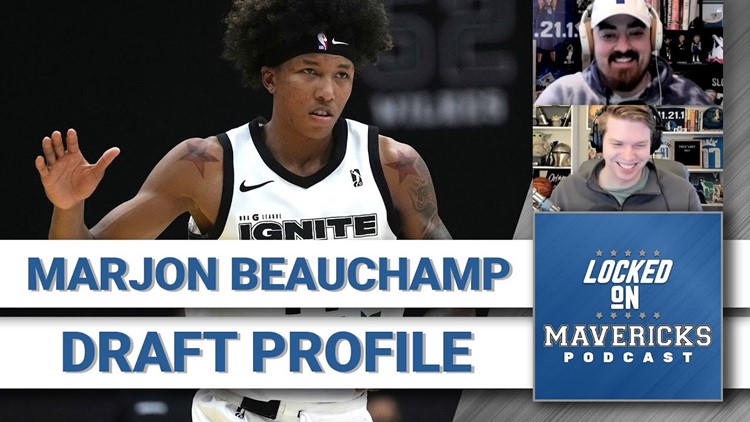 Draft Profile: Would MarJon Beauchamp Be a Perfect BIG SWING Wing Defender for the Dallas Mavericks?