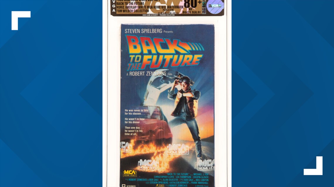 Back to the Future VHS sold for $75K in Dallas - Vimarsana News
