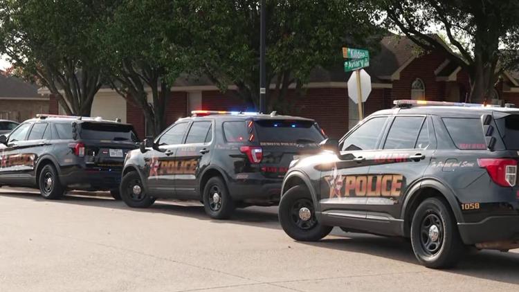 1 man dies after an argument on a neighborhood street led to gunfire, according to DeSoto police