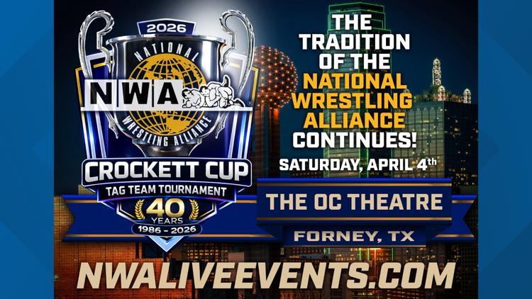 The NWA Crockett Cup returns to DFW this April