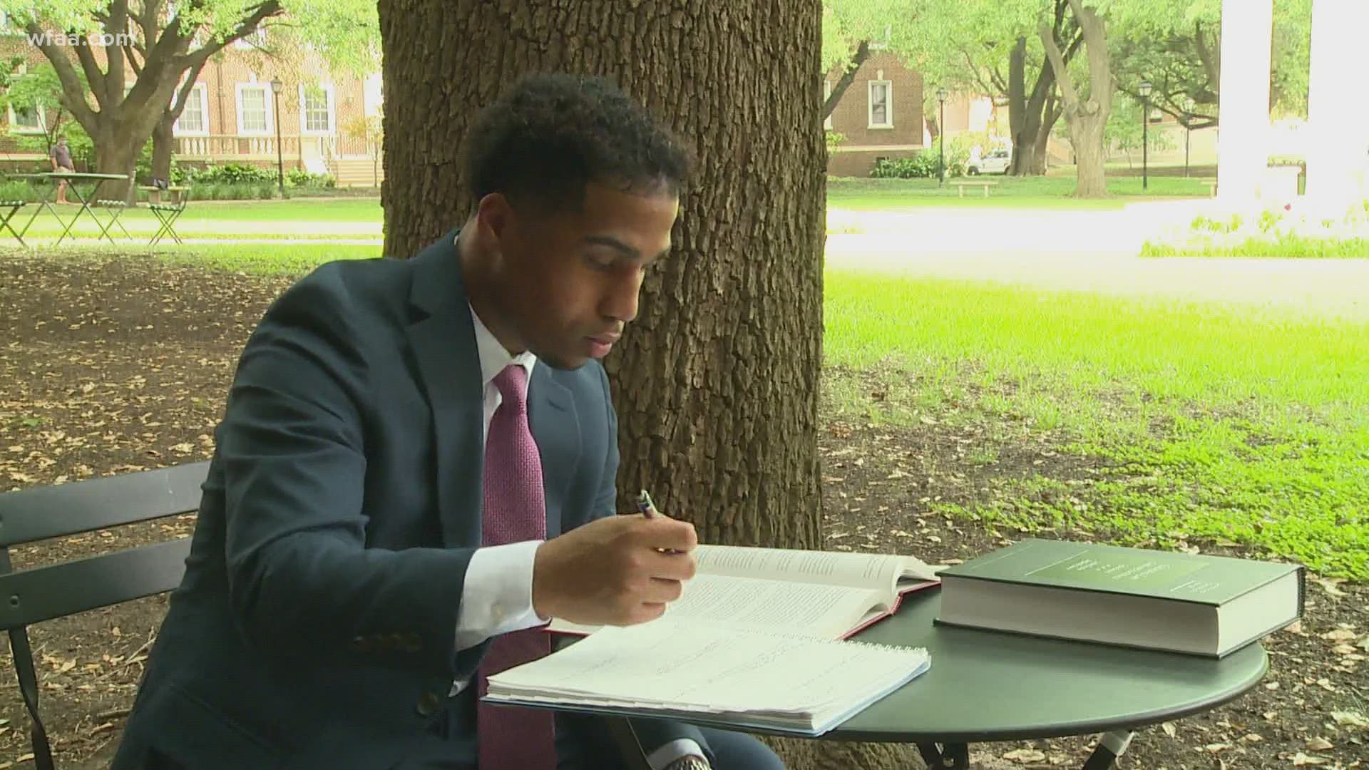 Kevin Lee wants to be a judge and fight for kids just like him who don't have a permanent address. So he's going to law school at one of the top colleges in the U.S.