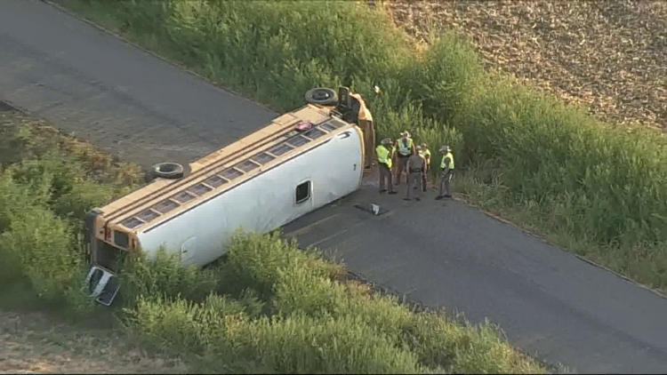 Student dies after school bus crash in Sanger, source says