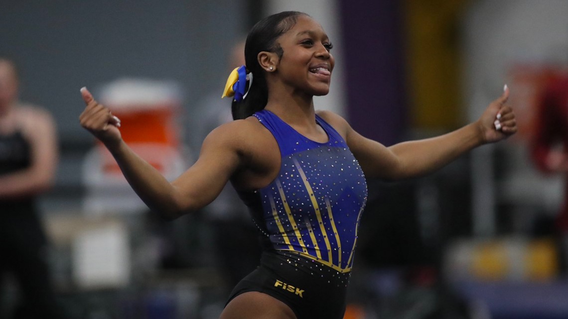 Morgan Price becomes 1st HBCU gymnast to win national title | wthr.com