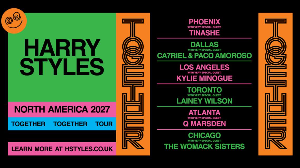 Harry Styles announces new tour dates in 5 U.S. cities | wthr.com